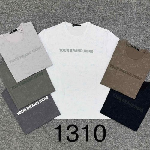Футболка Fili Wear (M-3XL) 1310 d.grey (лето) Fili Wear 1310 d.grey