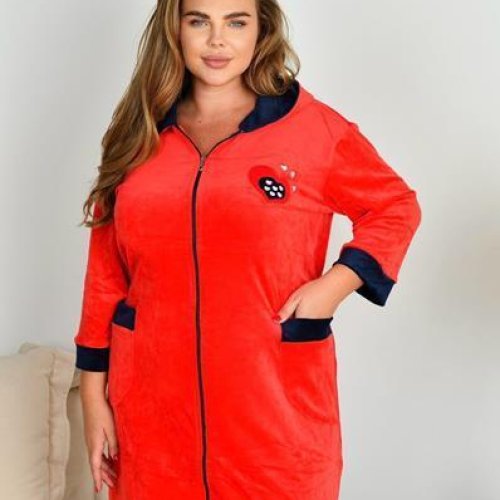 Халат Fili Wear (54-62) 70B red (деми) Fili Wear 70B red