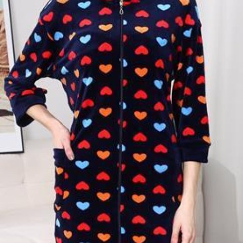 Халат Fili Wear (50-58) 70B-7 navy (деми) Fili Wear 70B-7 navy