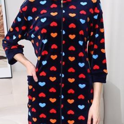 Халат Fili Wear (50-58) 70B-7-1 navy (деми) Fili Wear 70B-7-1 navy