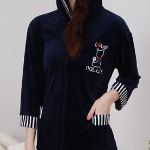 Халат Fili Wear (50-58) 70BC navy (деми) Fili Wear 70BC navy