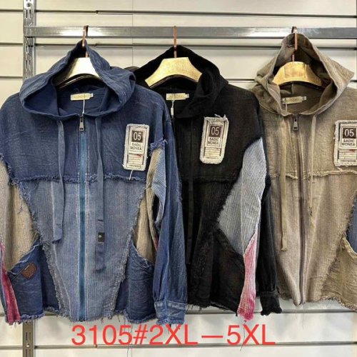 Куртка Even&Efair (2XL-5XL) 3105 mix (деми) Even&Efair 3105 mix