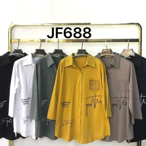 Рубашка Even&Efair (4XL-6XL) JF688 mix (деми) Even&Efair JF688 mix