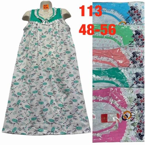 Ночнушка HomeWear (48-56) 113 mix (лето) HomeWear 113 mix