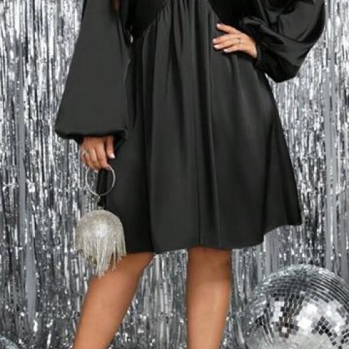 Платье EVA (42-56) 243 black (деми) EVA 243 black