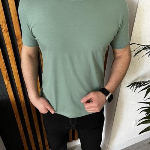 Футболка Nik (M-2XL) 55745 green (лето) Nik 55745 green