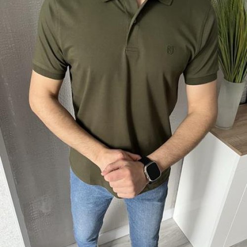 Футболка Nik (M-2XL) 55751 khaki (лето) Nik 55751 khaki