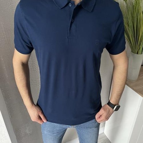 Футболка Nik (M-2XL) 55754 navy (лето) Nik 55754 navy