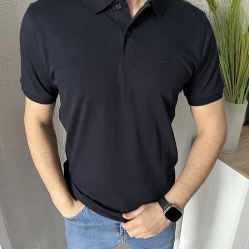 Футболка Nik (M-2XL) 55757 navy (лето) Nik 55757 navy