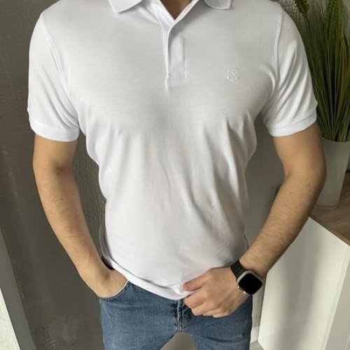 Футболка Nik (M-2XL) 55759 white (лето) Nik 55759 white
