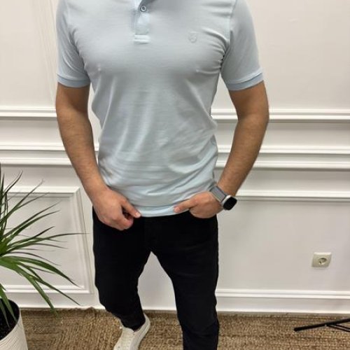 Футболка Nik (M-2XL) 55762 l.blue (лето) Nik 55762 l.blue