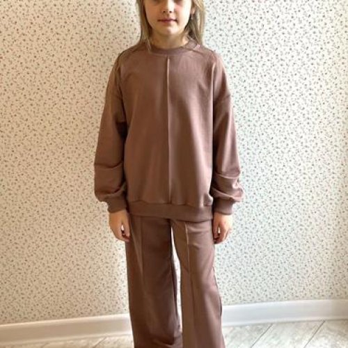 Костюм спорт LiMa kids (134-158) 2500 beige (деми) LiMa kids 2500 beige