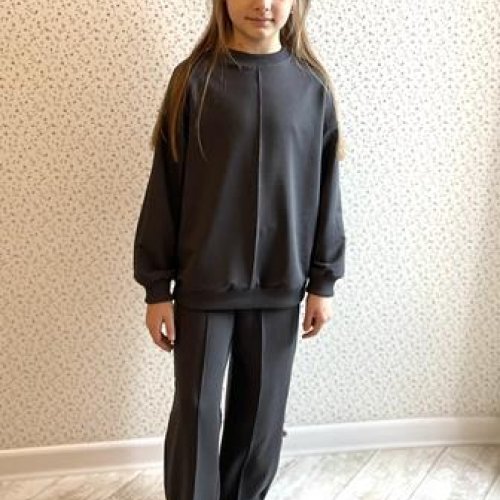 Костюм спорт LiMa kids (134-158) 2500 grey (деми) LiMa kids 2500 grey