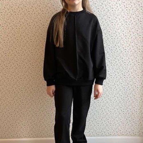 Костюм спорт LiMa kids (134-158) 2500-1 black (деми) LiMa kids 2500-1 black