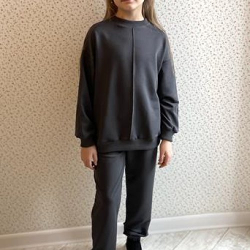 Костюм спорт LiMa kids (134-158) 2500-1 grey (деми) LiMa kids 2500-1 grey