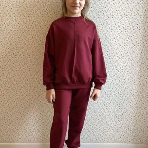 Костюм спорт LiMa kids (134-158) 2500-1 wine (деми) LiMa kids 2500-1 wine