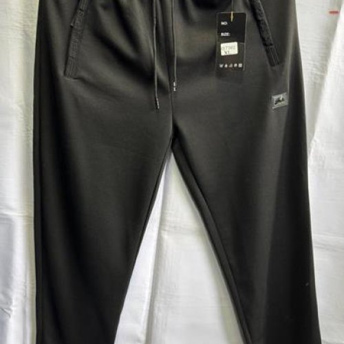 Штаны спорт Minh (M-3XL) 7302 black (деми) Minh 7302 black