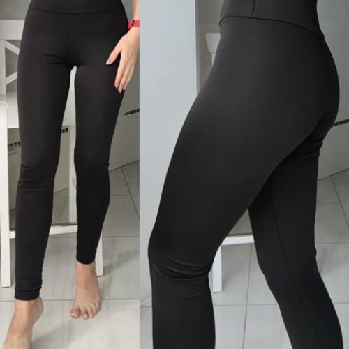 Лосины Sport style (S-XL) 500 black (деми) Sport style 500 black