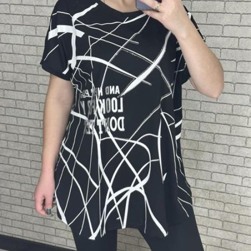 Футболка LeVisha (2XL-4XL) 25003 black (лето) LeVisha 25003 black