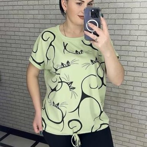 Футболка LeVisha (52-56) 25302 mint (лето) LeVisha 25302 mint