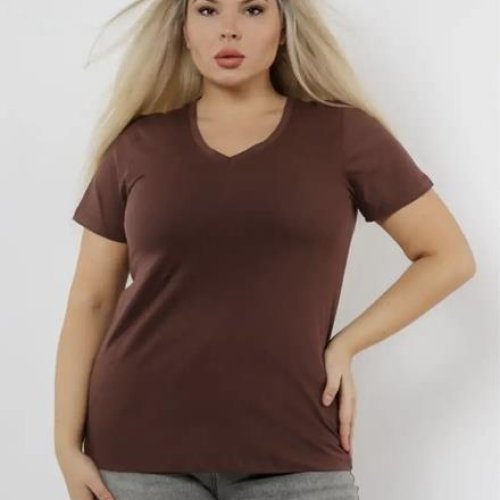 Футболка LeVisha (50-58) 54003 brown (лето) LeVisha 54003 brown