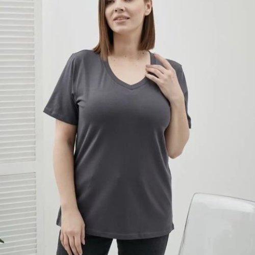 Футболка Shipi (50-58) 54003 d.grey (лето) Shipi 54003 d.grey