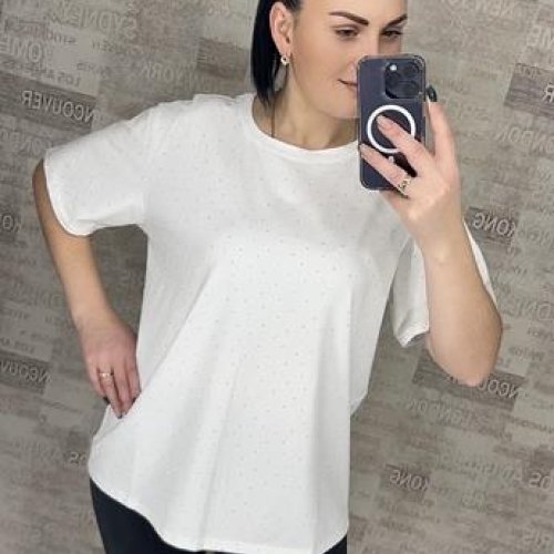 Футболка Ekvato (M-2XL) 25001 white (лето) Ekvato 25001 white