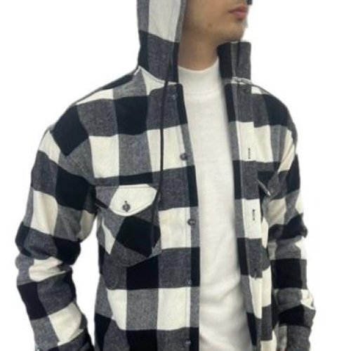 Рубашка Надийка (S-XL) 1793 black (деми) Надийка 1793 black