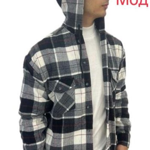 Рубашка Надийка (S-XL) 1793 grey (деми) Надийка 1793 grey