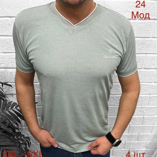 Футболка Надийка (3XL-6XL) 24 l.mint (лето) Надийка 24 l.mint
