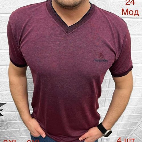 Футболка Надийка (3XL-6XL) 24 wine (лето) Надийка 24 wine