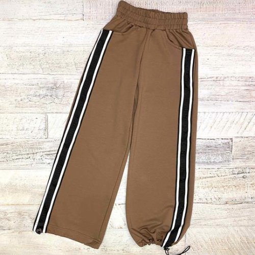 Штаны спорт LiMa kids (134-158) LM17 brown (деми) LiMa kids LM17 brown