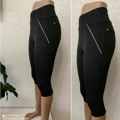 Бриджи MSO (50-56) 50215 black (лето) MSO 50215 black