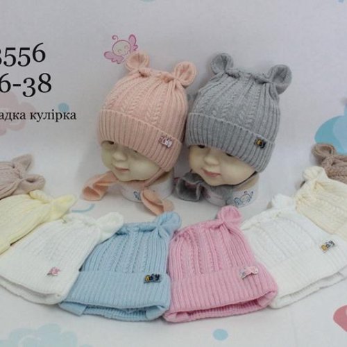 Шапка Red Hat clothes (36-38) 3556 mix (деми) Red Hat clothes 3556 mix