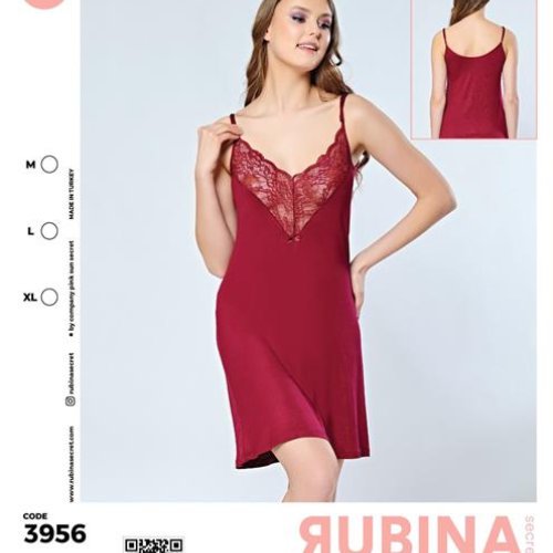 Ночнушка sss Annet (M-XL) OX3956 wine (лето) sss Annet OX3956 wine