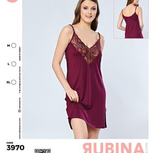 Ночнушка sss Annet (M-XL) OX3970 wine (лето) sss Annet OX3970 wine