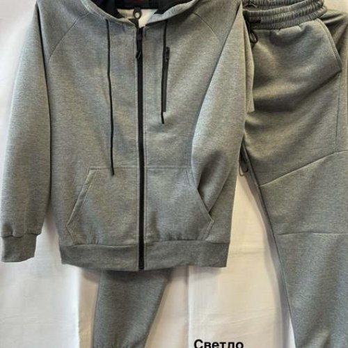 Костюм спорт Minh (3XL-7XL) 2367B l.grey (деми) Minh 2367B l.grey