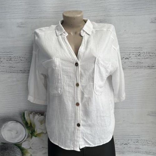 Рубашка New Season (S-XL) 954 white (деми) New Season 954 white