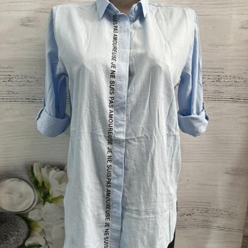 Рубашка New Season (S-L) 961 l.blue (деми) New Season 961 l.blue