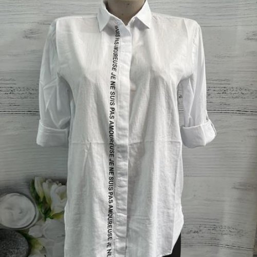Рубашка New Season (S-L) 966 white (деми) New Season 966 white
