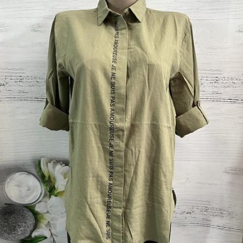 Рубашка New Season (S-L) 968 khaki (деми) New Season 968 khaki