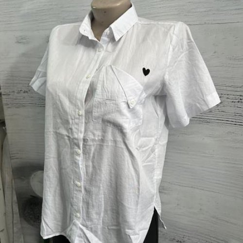 Рубашка New Season (S-L) 970 white (лето) New Season 970 white