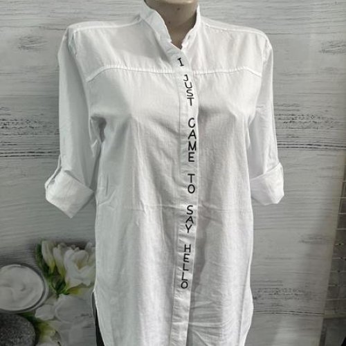 Рубашка New Season (S-L) 973 white (деми) New Season 973 white