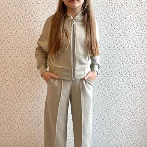 Костюм спорт LiMa kids (134-158) 2404 beige (деми) LiMa kids 2404 beige