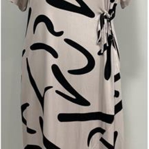 Платье BASE (2XL-6XL) CL7308 beige (лето) BASE CL7308 beige