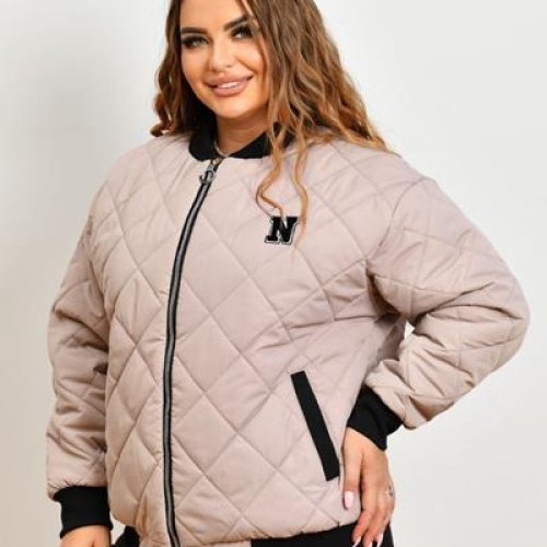 Куртка Iren Veles (48-54) 4023 beige (деми) Iren Veles 4023 beige