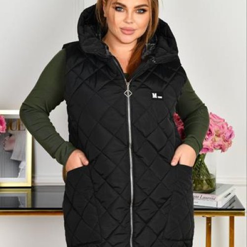 Жилетка Iren Veles (54-60) 4023 black (деми) Iren Veles 4023 black