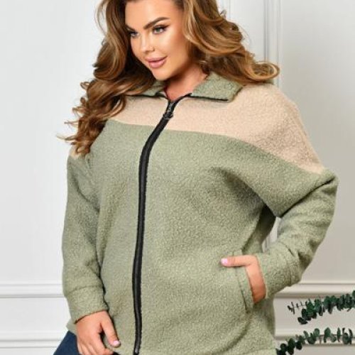 Кофта спорт Iren Veles (50-56) 4027 mint (деми) Iren Veles 4027 mint