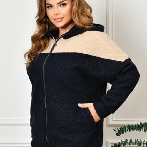 Кофта спорт Iren Veles (50-56) 4027 navy (деми) Iren Veles 4027 navy