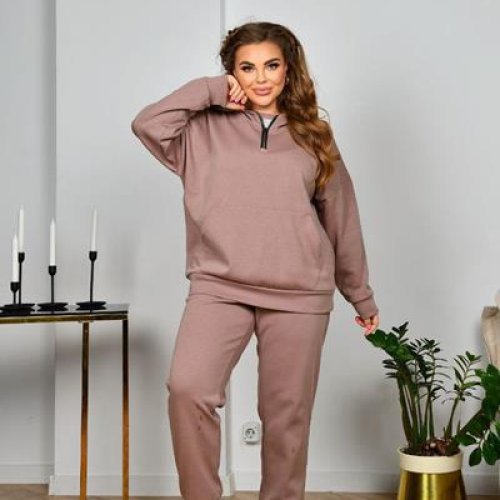 Костюм спорт Iren Veles (48-54) 4053 brown (деми) Iren Veles 4053 brown